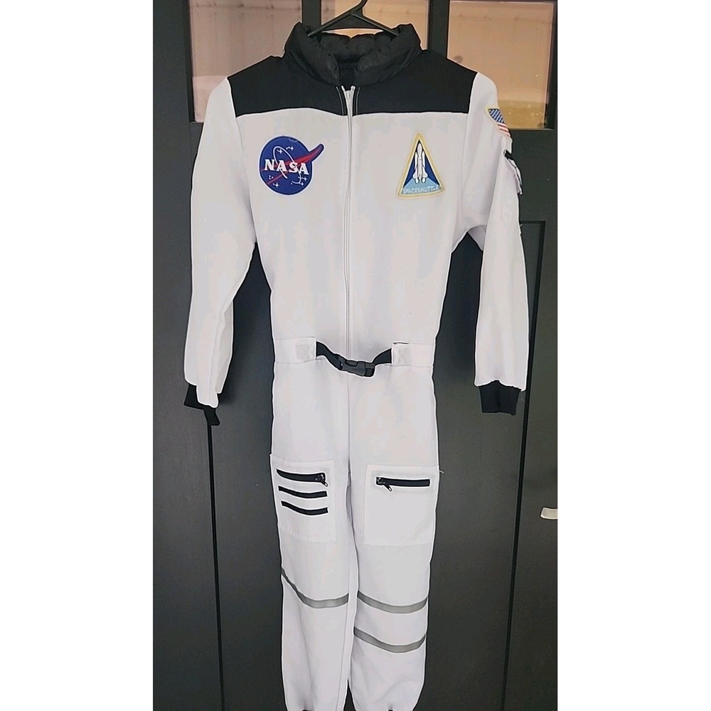 NASA Astronaut Space Suit Costume Dress‎ Up Kids Sz L